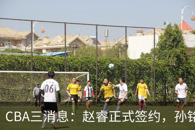 CBA三消息：赵睿正式签约，孙铭徽留遗憾，广东队报价国家队前锋